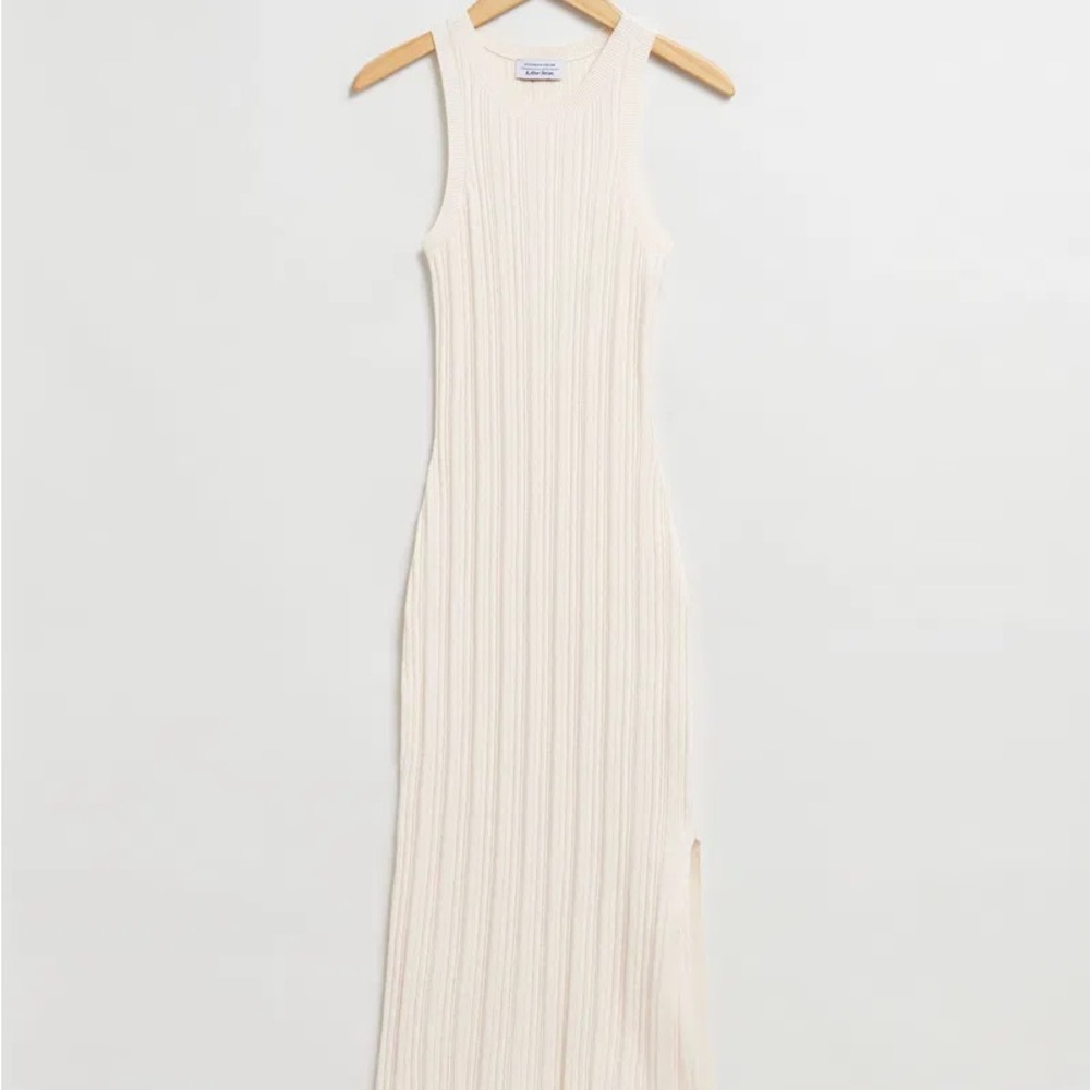 & Other Stories Size S Fitted Midi Tank Dress